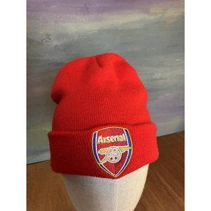 Arsenal FC Beanie Red Knit Hat